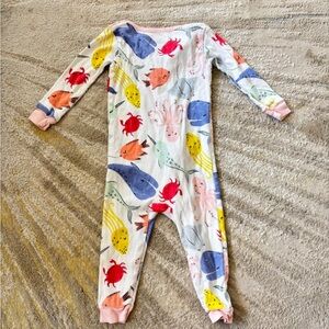 Carters Ocean animal Kids Footie Pajamas